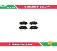 4 PASTIGLIE FRENO ANTERIORI ASHIKA 50-06-601