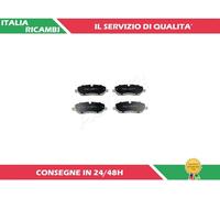 4 PASTIGLIE FRENO ANTERIORI ASHIKA 50-0L-L01