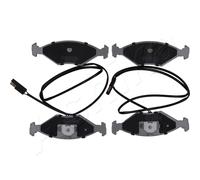 4 PASTIGLIE FRENO ANTERIORI ASHIKA 50000274 50-00-0274