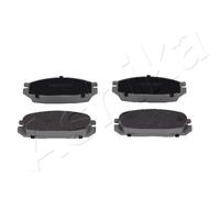 4 PASTIGLIE FRENO ANTERIORI ASHIKA 50011012 50-01-1012