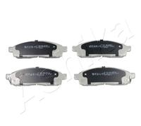 4 PASTIGLIE FRENO ANTERIORI ASHIKA 5001128 50-01-128