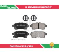 4 PASTIGLIE FRENO ANTERIORI BLUE PRINT ADK84245
