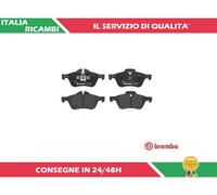 4 PASTIGLIE FRENO ANTERIORI BREMBO P 06 030