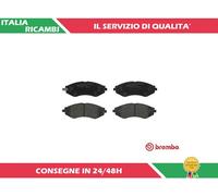 4 PASTIGLIE FRENO ANTERIORI BREMBO P 15 002