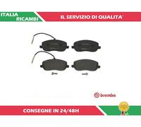 4 PASTIGLIE FRENO ANTERIORI BREMBO P 23 090