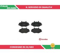 4 PASTIGLIE FRENO ANTERIORI BREMBO P 24 033