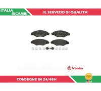 4 PASTIGLIE FRENO ANTERIORI BREMBO P 61 063