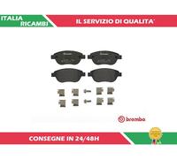 4 PASTIGLIE FRENO ANTERIORI BREMBO P 61 068