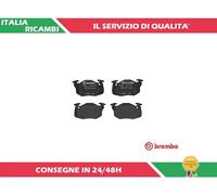 4 PASTIGLIE FRENO ANTERIORI BREMBO P 61 097