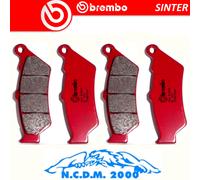 4 PASTIGLIE FRENO ANTERIORI BREMBO SINTER APRILIA ETV CAPO NORD-ABS 1000 2002