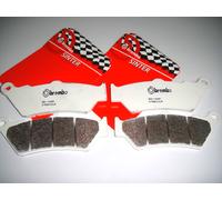 4 PASTIGLIE FRENO ANTERIORI BREMBO SINTERIZZATE 07BB03LA DUCATI GT 1000 2010
