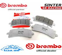 4 PASTIGLIE FRENO ANTERIORI BREMBO SINTERIZZATE 07BB37SR MV AGUSTA F3 800 2013