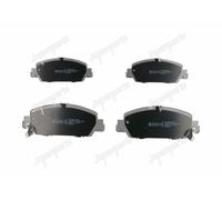 4 PASTIGLIE FRENO ANTERIORI JAPANPARTS PA438AF PA-438AF