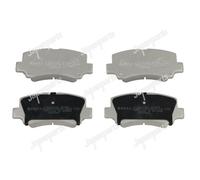 4 PASTIGLIE FRENO ANTERIORI JAPANPARTS PA813AF PA-813AF