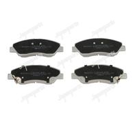 4 PASTIGLIE FRENO ANTERIORI JAPANPARTS PAH21AF PA-H21AF