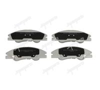 4 PASTIGLIE FRENO ANTERIORI JAPANPARTS PAK11AF PA-K11AF