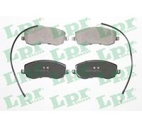 4 PASTIGLIE FRENO ANTERIORI LPR 05P1557 05P1557