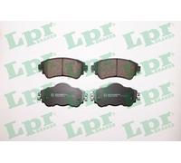 4 PASTIGLIE FRENO ANTERIORI LPR 05P1740 05P1740