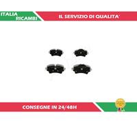 ASHIKA Kit pastiglie freno, Freno a disco 50-00-0109