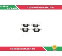 4 PASTIGLIE FRENO ASHIKA 50-00-0119