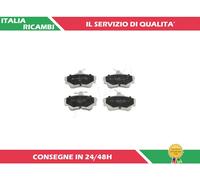 4 PASTIGLIE FRENO ASHIKA 50-00-0326