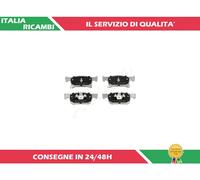 4 PASTIGLIE FRENO ASHIKA 50-00-0401