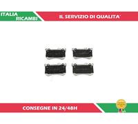 4 PASTIGLIE FRENO ASHIKA 50-00-0504