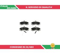 4 PASTIGLIE FRENO ASHIKA 50-00-0606