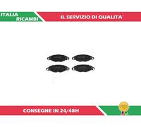 Pastiglie freno Assale anteriore 50-00-0617 ASHIKA per CITROËN C5 I C5 II