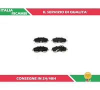 4 PASTIGLIE FRENO ASHIKA 50-00-0621