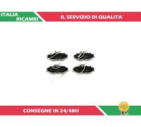 4 PASTIGLIE FRENO ASHIKA 50-00-0658