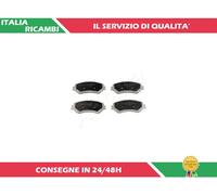 4 PASTIGLIE FRENO ASHIKA 50-00-0707