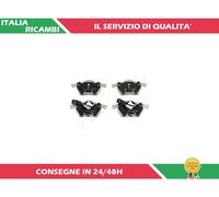 4 PASTIGLIE FRENO ASHIKA 50-00-0900