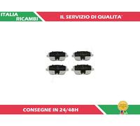 4 PASTIGLIE FRENO ASHIKA 50-00-0935