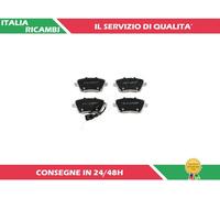 4 PASTIGLIE FRENO ASHIKA 50-00-0956