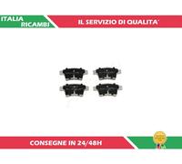 ASHIKA Kit pastiglie freno, Freno a disco 51-00-0603