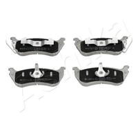 4 PASTIGLIE FRENO ASHIKA 51000531 51-00-0531