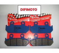 4 PASTIGLIE FRENO BREMBO ANTERIORI HONDA 450 CB S 86 > 07HO2107