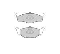 4 PASTIGLIE FRENO FERODO FDB1288 FDB1288