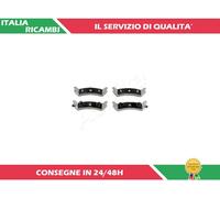 4 PASTIGLIE FRENO POSTERIORI ASHIKA 51-03-399