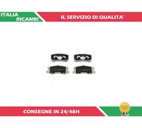 4 PASTIGLIE FRENO POSTERIORI ASHIKA 51-05-505