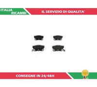 4 PASTIGLIE FRENO POSTERIORI ASHIKA 51-05-598