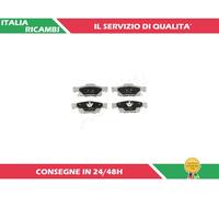 4 PASTIGLIE FRENO POSTERIORI ASHIKA 51-09-906