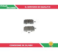 4 PASTIGLIE FRENO POSTERIORI ASHIKA 51-09-907