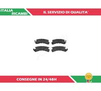 4 PASTIGLIE FRENO POSTERIORI ASHIKA 51-09-996