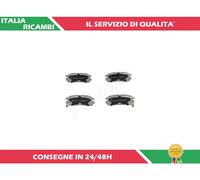4 PASTIGLIE FRENO POSTERIORI ASHIKA 51-09-999
