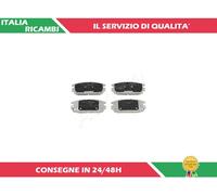 4 PASTIGLIE FRENO POSTERIORI ASHIKA 51-0H-H03