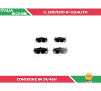 4 PASTIGLIE FRENO POSTERIORI ASHIKA 51-0K-K00