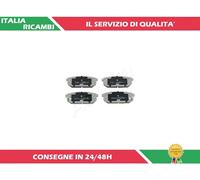 4 PASTIGLIE FRENO POSTERIORI ASHIKA 51-0K-K03