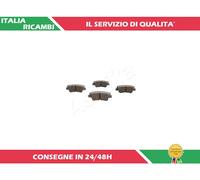4 PASTIGLIE FRENO POSTERIORI ASHIKA 51-0K-K06